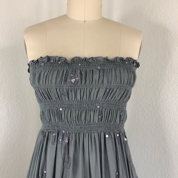 Coolchange Embroidered Rajasthan Maxi Sequin Dress - Picture 2 of 10